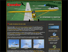 Tablet Screenshot of condorsim.fr